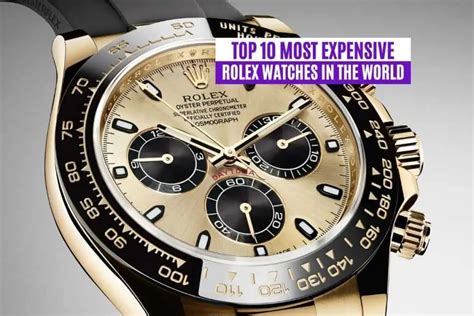 who owns the most expensive rolex watch|most expensive rolex 2022.